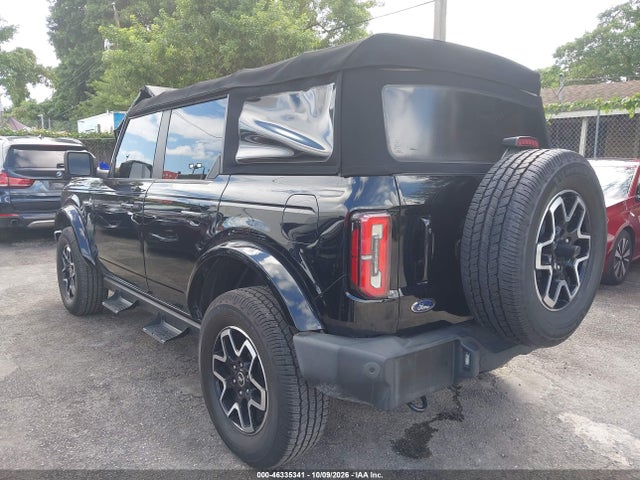 2022 Ford Bronco Outer Banks მანქანა იყიდება აუქციონზე, vin: 1FMDE5BH9NLA71329, აუქციონის ნომერი: 46335341