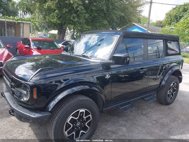 2022 Ford Bronco Outer Banks მანქანა იყიდება აუქციონზე, vin: 1FMDE5BH9NLA71329, აუქციონის ნომერი: 46335341