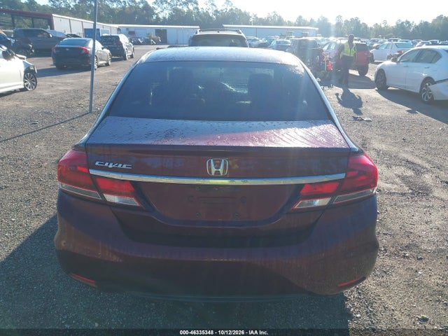 Продажа на аукционе авто 2015 Honda Civic Ex, vin: 19XFB2F88FE107598, номер лота: 46335348