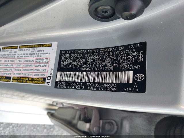 Продаж на аукціоні авто 2016 Scion Im, vin: JTNKARJE7GJ517025, номер лоту: 46335361