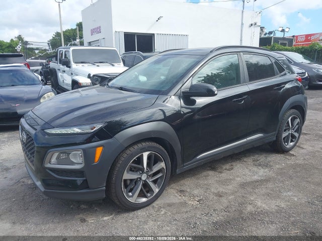 2019 Hyundai Kona Limited მანქანა იყიდება აუქციონზე, vin: KM8K33A53KU214130, აუქციონის ნომერი: 46335392
