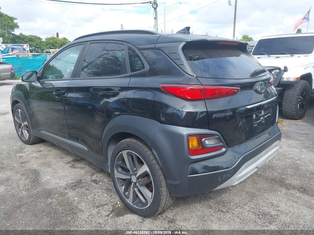 2019 Hyundai Kona Limited მანქანა იყიდება აუქციონზე, vin: KM8K33A53KU214130, აუქციონის ნომერი: 46335392