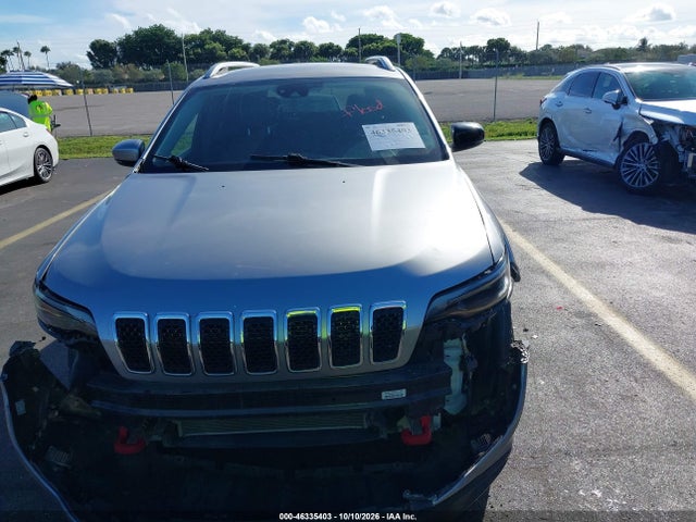 Aukcja sprzedaży 2021 Jeep Cherokee Trailhawk 4x4, vin: 1C4PJMBX3MD253079, numer aukcji: 46335403