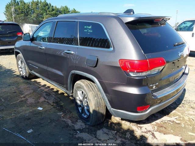 2016 Jeep Grand Cherokee Limited მანქანა იყიდება აუქციონზე, vin: 1C4RJFBG1GC414835, აუქციონის ნომერი: 46335539