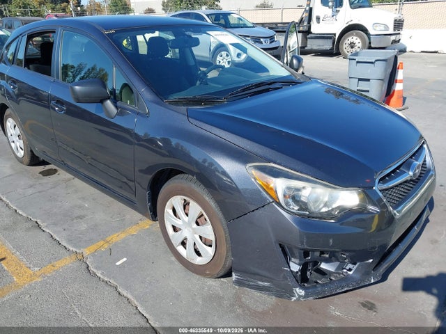 2016 Subaru Impreza 2.0i მანქანა იყიდება აუქციონზე, vin: JF1GPAA62G9248734, აუქციონის ნომერი: 46335549