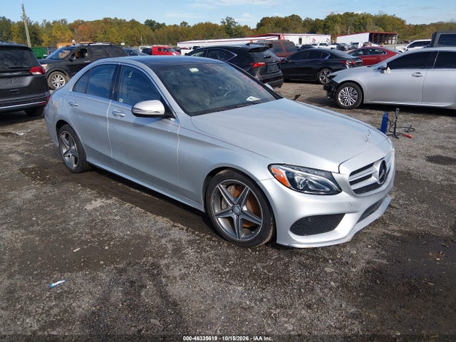 2016 Mercedes-benz C 300 Sport 4matic მანქანა იყიდება აუქციონზე, vin: 55SWF4KB9GU117455, აუქციონის ნომერი: 46335619