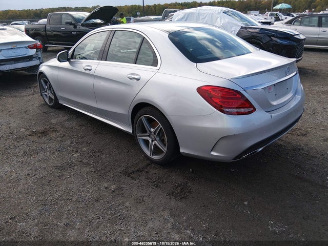2016 Mercedes-benz C 300 Sport 4matic მანქანა იყიდება აუქციონზე, vin: 55SWF4KB9GU117455, აუქციონის ნომერი: 46335619