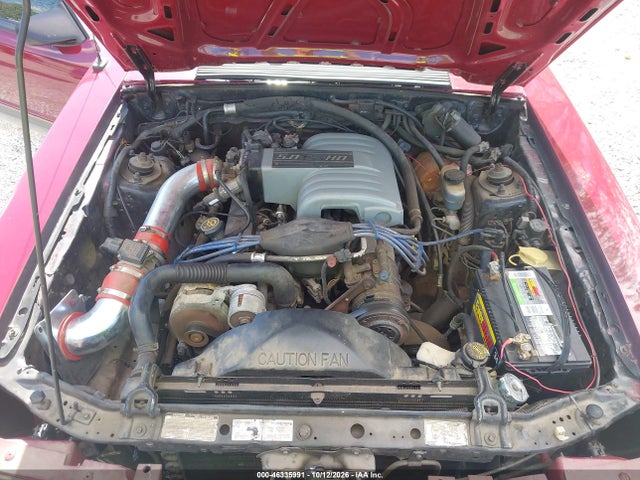 Aukcja sprzedaży 1989 Ford Mustang Gt/cobra Gt, vin: 1FABP42E6KF261711, numer aukcji: 46335991