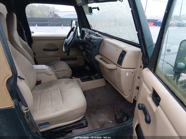 46336202 :رقم المزاد ، 1J4FA29P21P350056 vin ، 2001 Jeep Wrangler Se مزاد بيع