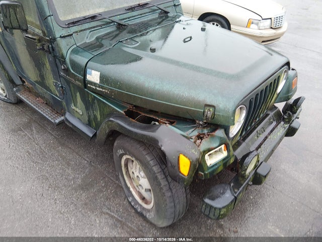 46336202 :رقم المزاد ، 1J4FA29P21P350056 vin ، 2001 Jeep Wrangler Se مزاد بيع