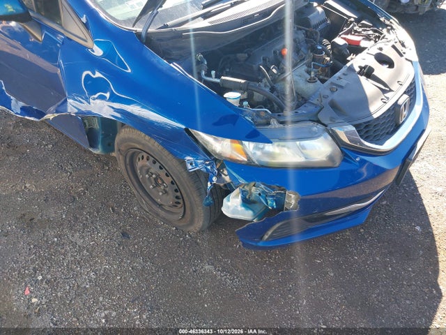 Продажа на аукционе авто 2013 Honda Civic Lx, vin: 19XFB2F59DE219829, номер лота: 46336343