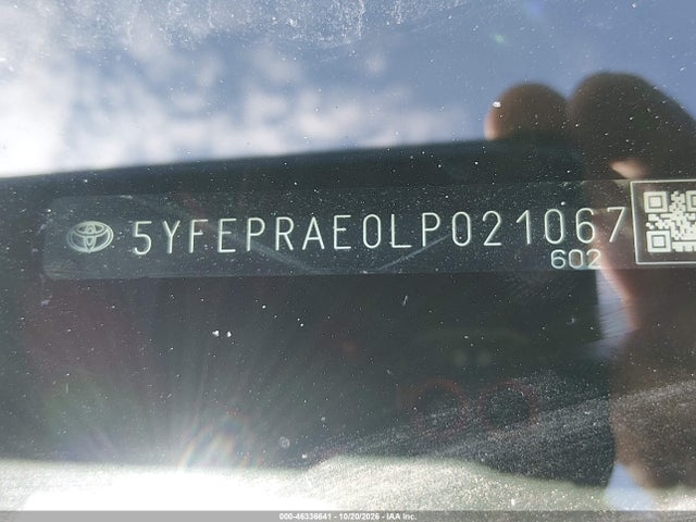 5YFEPRAE0LP021067 Toyota COROLLA LE
