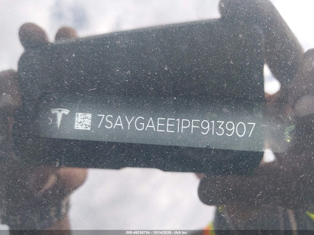 Продаж на аукціоні авто 2023 Tesla Model Y Awd/long Range Dual Motor All-wheel Drive, vin: 7SAYGAEE1PF913907, номер лоту: 46336754