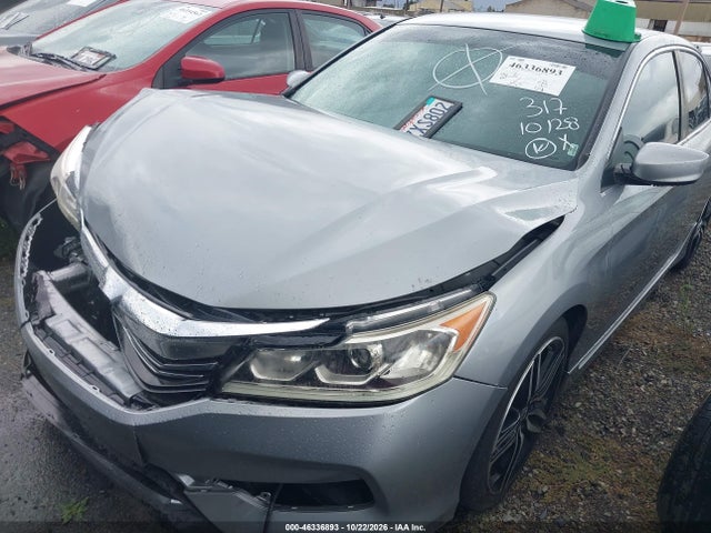 Продажа на аукционе авто 2017 Honda Accord Sport Se, vin: 1HGCR2F11HA277486, номер лота: 46336893