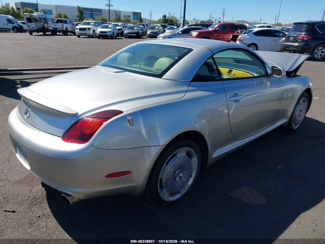 Продаж на аукціоні авто 2004 Lexus Sc 430, vin: JTHFN48Y340055270, номер лоту: 46336907