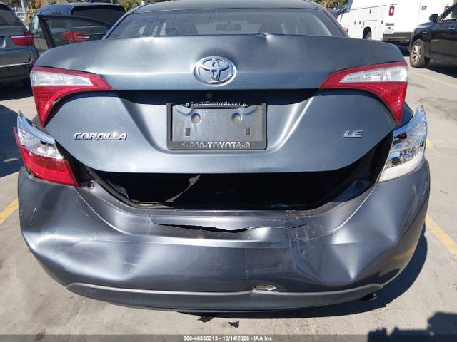 46336913 :رقم المزاد ، 5YFBURHE7GP434501 vin ، 2016 Toyota Corolla Le Plus مزاد بيع