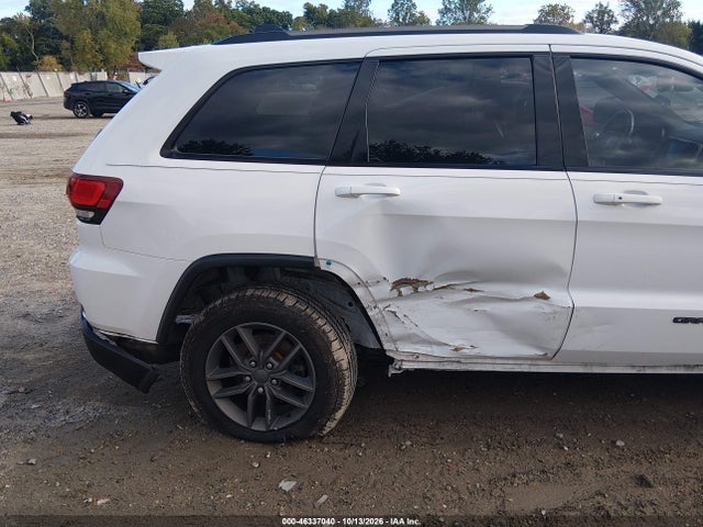 2016 Jeep Grand Cherokee 75th Anniversary მანქანა იყიდება აუქციონზე, vin: 1C4RJFAG7GC462972, აუქციონის ნომერი: 46337040
