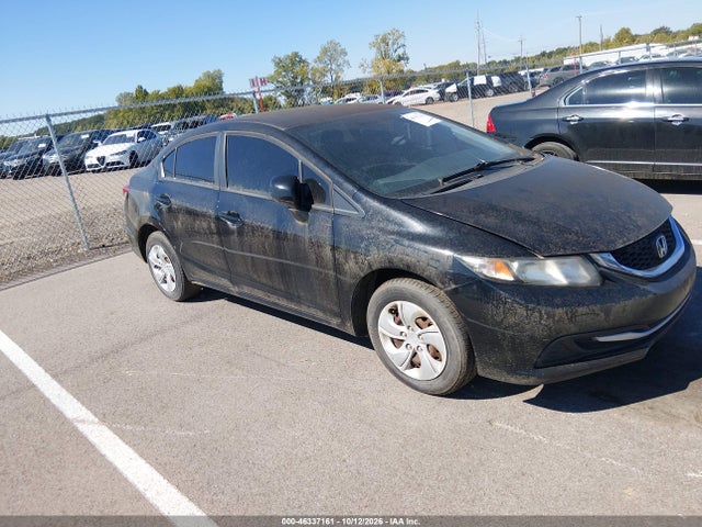 2013 Honda Civic Lx მანქანა იყიდება აუქციონზე, vin: 19XFB2F58DE059815, აუქციონის ნომერი: 46337161