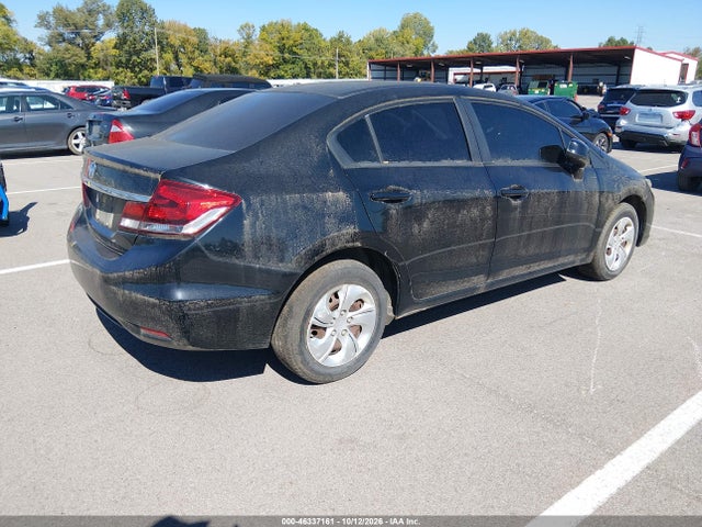 2013 Honda Civic Lx მანქანა იყიდება აუქციონზე, vin: 19XFB2F58DE059815, აუქციონის ნომერი: 46337161