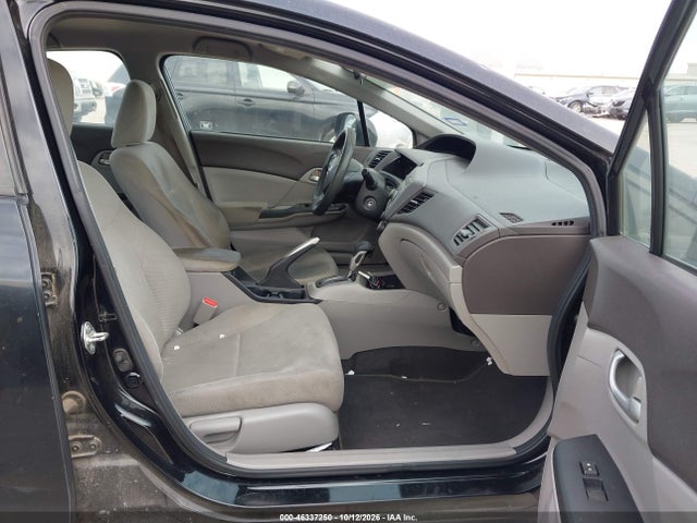 46337250 :رقم المزاد ، 2HGFB2F50CH590091 vin ، 2012 Honda Civic Lx مزاد بيع