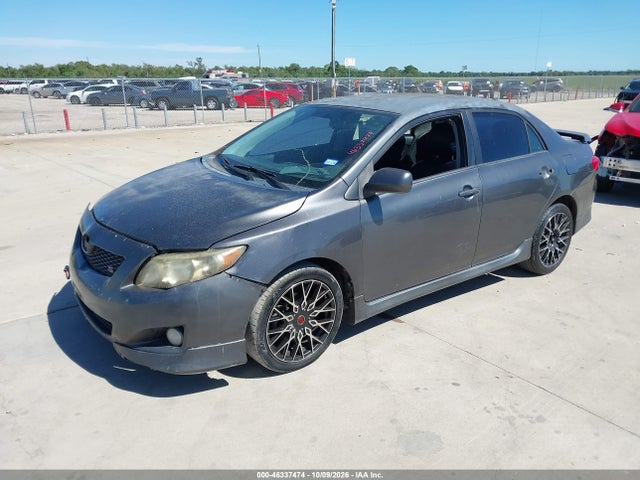 46337474 :رقم المزاد ، 2T1BU4EE6AC343122 vin ، 2010 Toyota Corolla S مزاد بيع