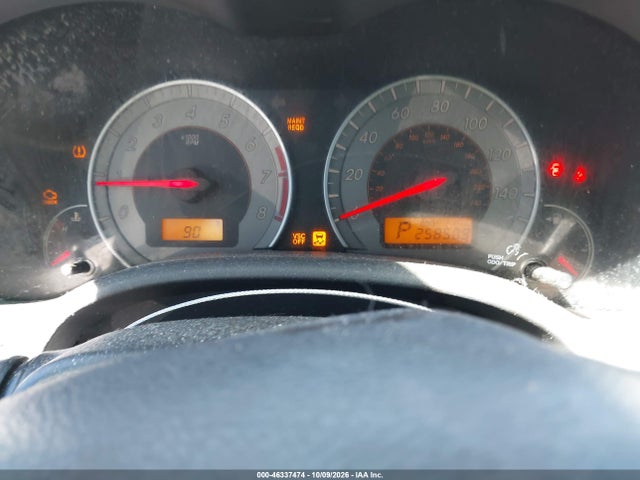 46337474 :رقم المزاد ، 2T1BU4EE6AC343122 vin ، 2010 Toyota Corolla S مزاد بيع