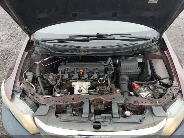 Aukcja sprzedaży 2012 Honda Civic Lx, vin: 19XFB2F55CE380791, numer aukcji: 46337502