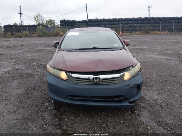 Aukcja sprzedaży 2012 Honda Civic Lx, vin: 19XFB2F55CE380791, numer aukcji: 46337502