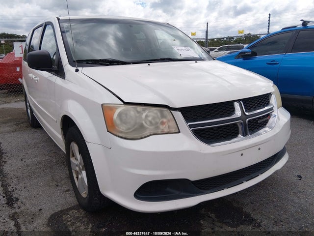 2013 Dodge Grand Caravan Se მანქანა იყიდება აუქციონზე, vin: 2C4RDGBG9DR542918, აუქციონის ნომერი: 46337647