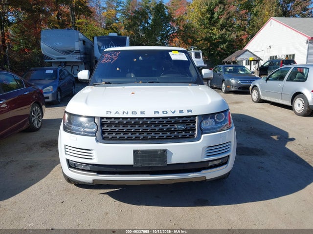 Продаж на аукціоні авто 2016 Land Rover Range Rover 3.0l V6 Turbocharged Diesel Td6, vin: SALGR2KF3GA317463, номер лоту: 46337669