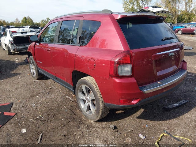 2016 Jeep Compass High Altitude Edition მანქანა იყიდება აუქციონზე, vin: 1C4NJCEA7GD792771, აუქციონის ნომერი: 46337936