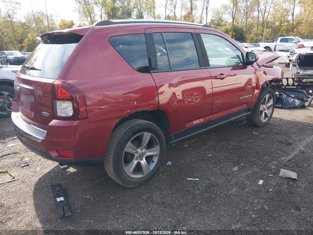 2016 Jeep Compass High Altitude Edition მანქანა იყიდება აუქციონზე, vin: 1C4NJCEA7GD792771, აუქციონის ნომერი: 46337936