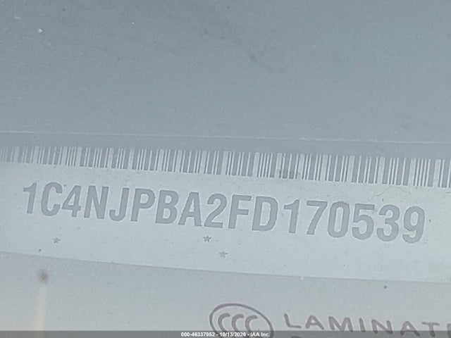 Jeep Patriot Sport 2015 1C4NJPBA2FD170539 Image 9