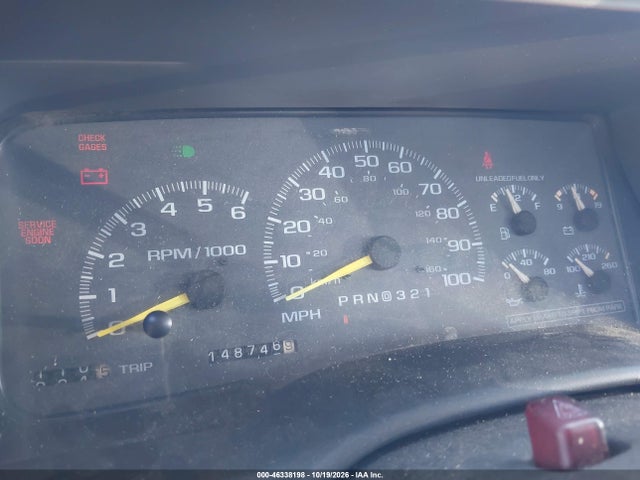 Aukcja sprzedaży 1998 Chevrolet C1500 Fleetside W/t, vin: 1GCEC14W7WZ281347, numer aukcji: 46338198
