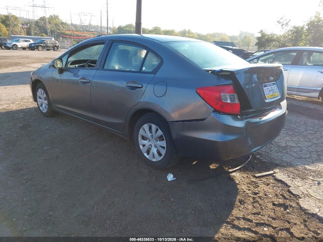 Продаж на аукціоні авто 2012 Honda Civic Lx, vin: 19XFB2F54CE342016, номер лоту: 46338533