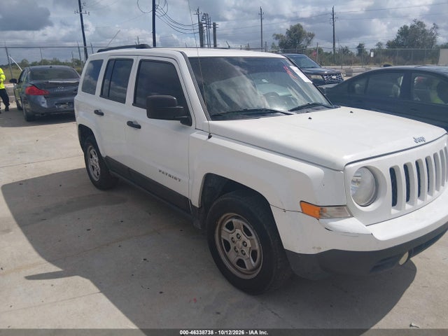 2015 Jeep Patriot Sport მანქანა იყიდება აუქციონზე, vin: 1C4NJPBB6FD241704, აუქციონის ნომერი: 46338738