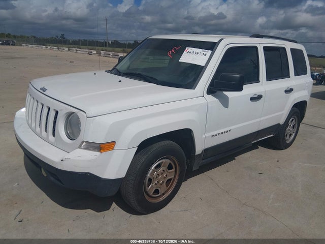 2015 Jeep Patriot Sport მანქანა იყიდება აუქციონზე, vin: 1C4NJPBB6FD241704, აუქციონის ნომერი: 46338738