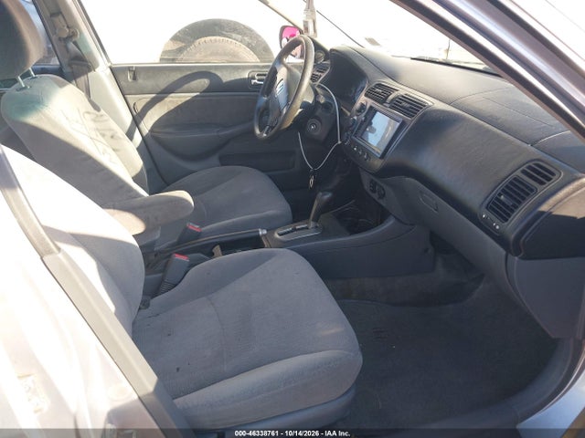 46338761 :رقم المزاد ، 2HGES16522H522783 vin ، 2002 Honda Civic Lx مزاد بيع