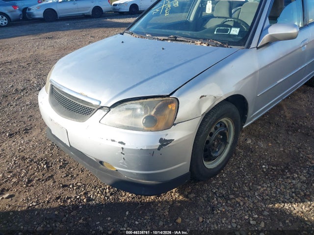 46338761 :رقم المزاد ، 2HGES16522H522783 vin ، 2002 Honda Civic Lx مزاد بيع