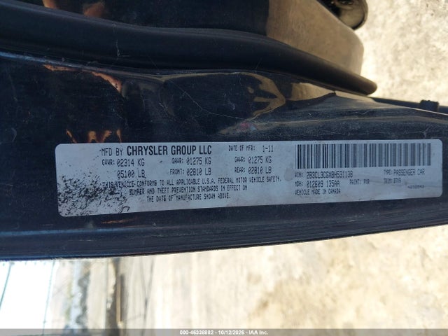 Продажа на аукционе авто 2011 Dodge Charger, vin: 2B3CL3CGXBH531138, номер лота: 46338882