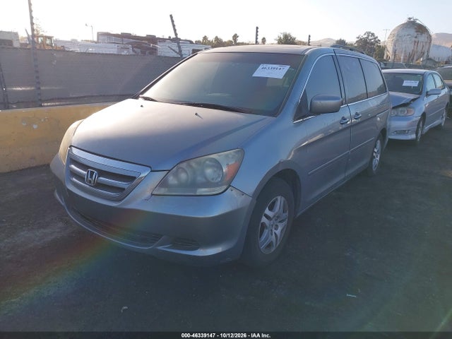 46339147 :رقم المزاد ، 5FNRL38746B048452 vin ، 2006 Honda Odyssey Ex-l مزاد بيع