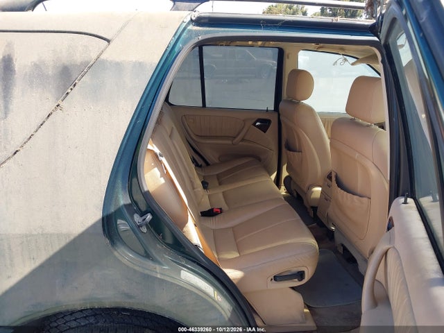 46339260 :رقم المزاد ، 4JGAB54E81A239000 vin ، 2001 Mercedes-benz Ml 320 مزاد بيع