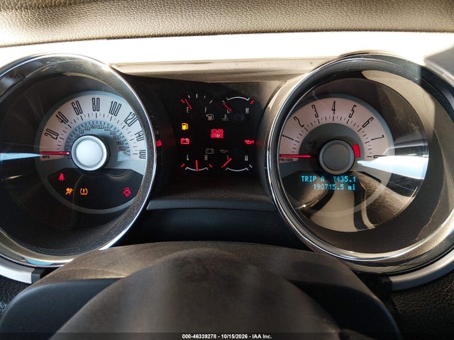 46339278 :رقم المزاد ، 1ZVBP8CF6B5125722 vin ، 2011 Ford Mustang Gt Premium مزاد بيع