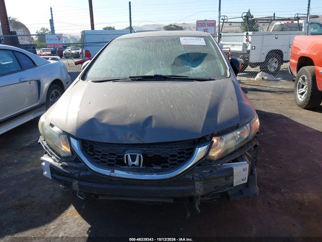 46339343 :رقم المزاد ، 2HGFB2F51DH542164 vin ، 2013 Honda Civic Lx مزاد بيع