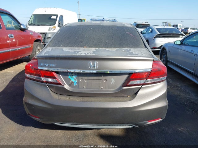 46339343 :رقم المزاد ، 2HGFB2F51DH542164 vin ، 2013 Honda Civic Lx مزاد بيع