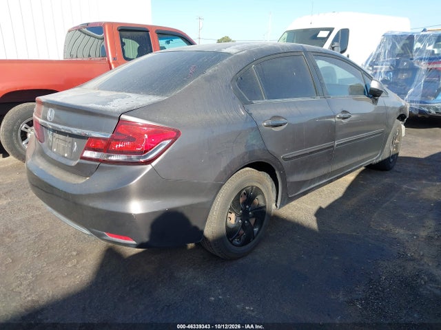 46339343 :رقم المزاد ، 2HGFB2F51DH542164 vin ، 2013 Honda Civic Lx مزاد بيع