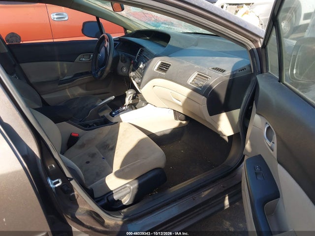 46339343 :رقم المزاد ، 2HGFB2F51DH542164 vin ، 2013 Honda Civic Lx مزاد بيع