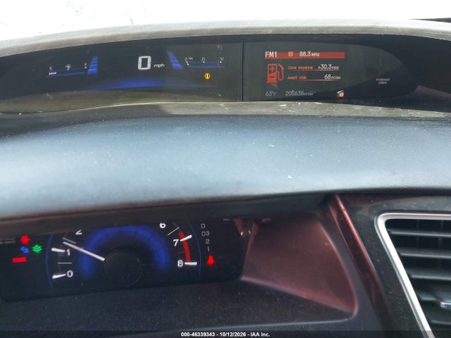 46339343 :رقم المزاد ، 2HGFB2F51DH542164 vin ، 2013 Honda Civic Lx مزاد بيع