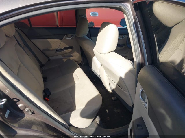 46339343 :رقم المزاد ، 2HGFB2F51DH542164 vin ، 2013 Honda Civic Lx مزاد بيع