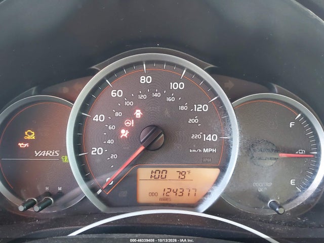 Aukcja sprzedaży 2014 Toyota Yaris L (tmc/cbu Plant), vin: JTDJTUD35ED583740, numer aukcji: 46339408